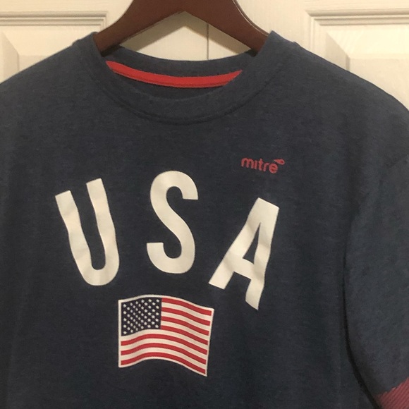 Mitre USA 🇺🇸 Tee Shirt Size Large - Picture 14 of 15